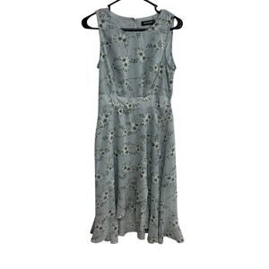 Cottagecore‎ Ruffle Midi Dress Allegra K Floral Soft Feminine Size S